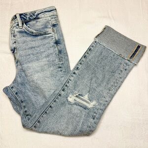 Vervet size 26 Light Blue Distressed Jeans